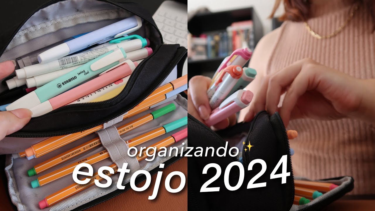 ORGANIZANDO O MEU ESTOJO PARA A FACULDADE