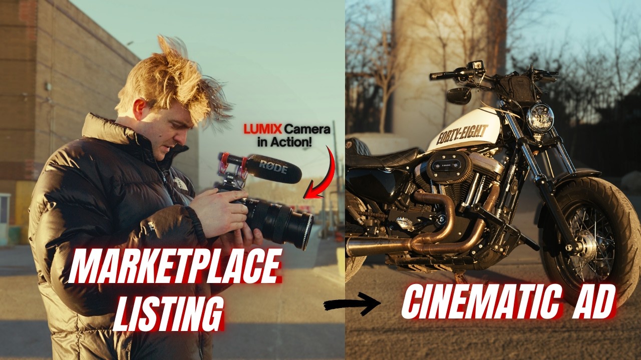Превращение объявления на Facebook Marketplace в кинематографическую рекламу (тест LUMIX) | Фриц ...