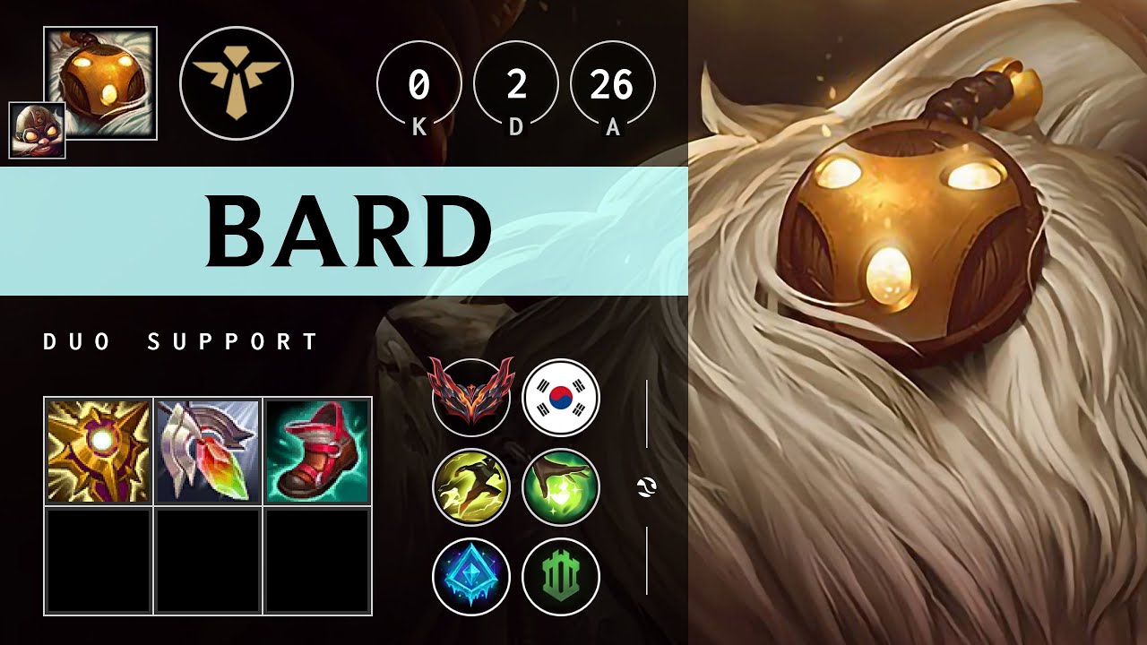 Bard Support vs Pyke - KR Grandmaster Patch 25.11