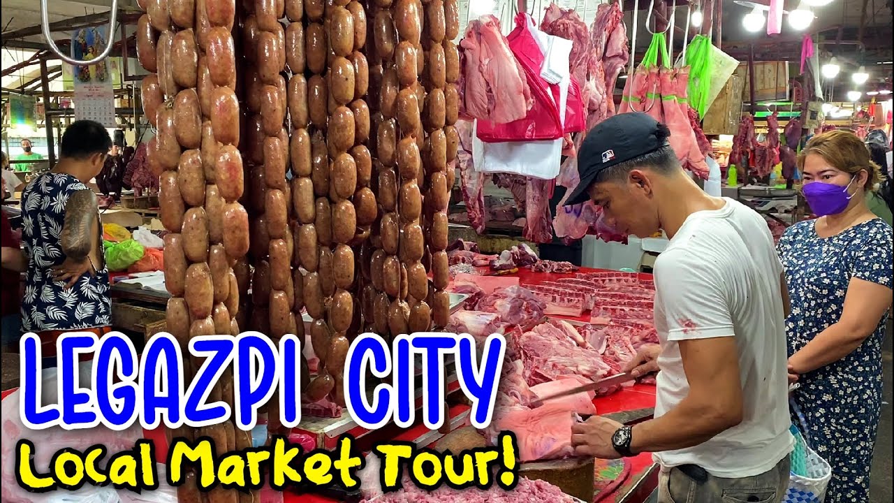 LEGAZPI ALBAY PALENGKE TOUR! Early Morning Visit to Legazpi City Public Market of Albay, Philippines