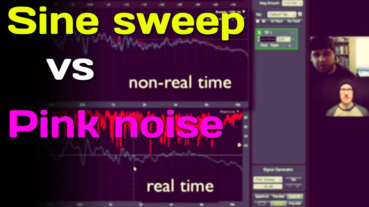 Audio Analyzers: Pink Noise vs Sine Sweep with Michael Lawrence from Rational Acoustics