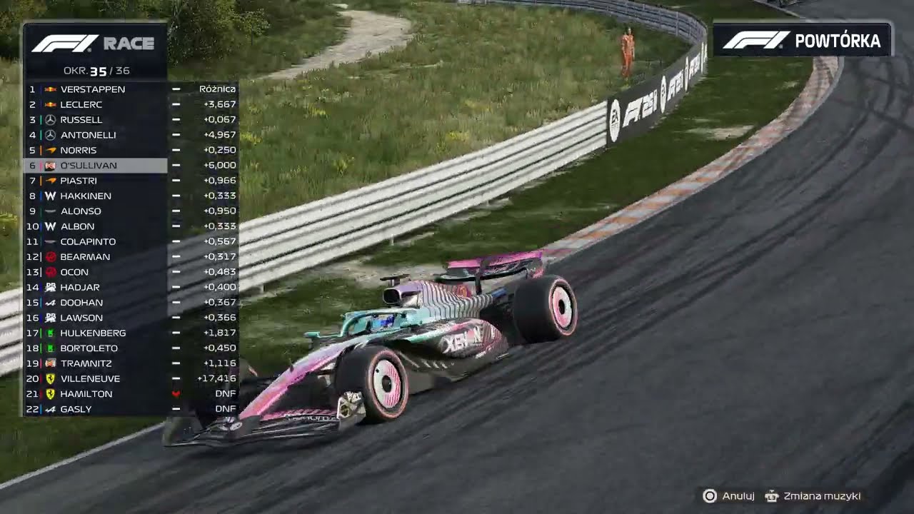 F1 25 My Team Career S2 | Dutch GP - Red Flag Restart (Replay)