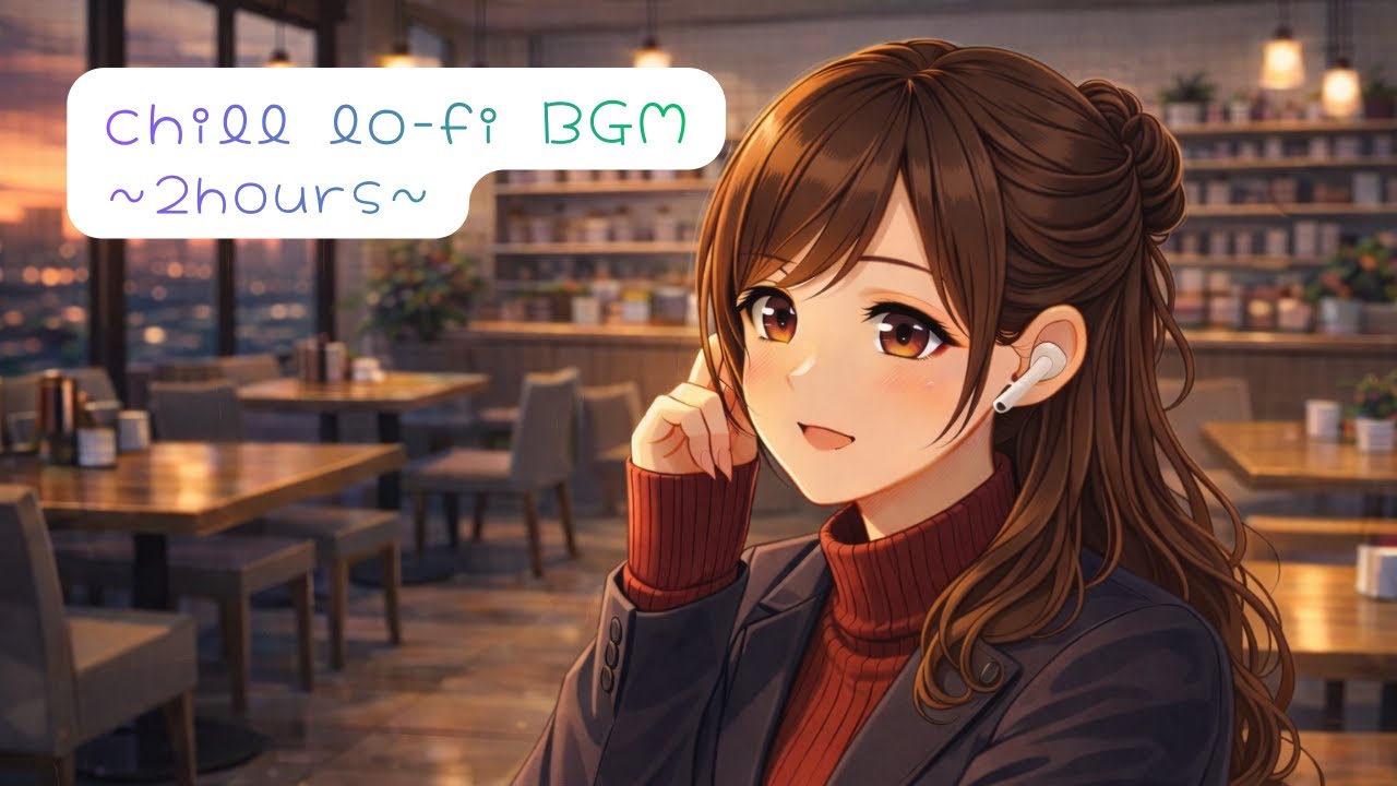 【世界に一つだけ✨の作業用BGM】『毎日投稿🎧🧸』集中もリラックスもできる冬のジャズカフェHiphop Lo-fi