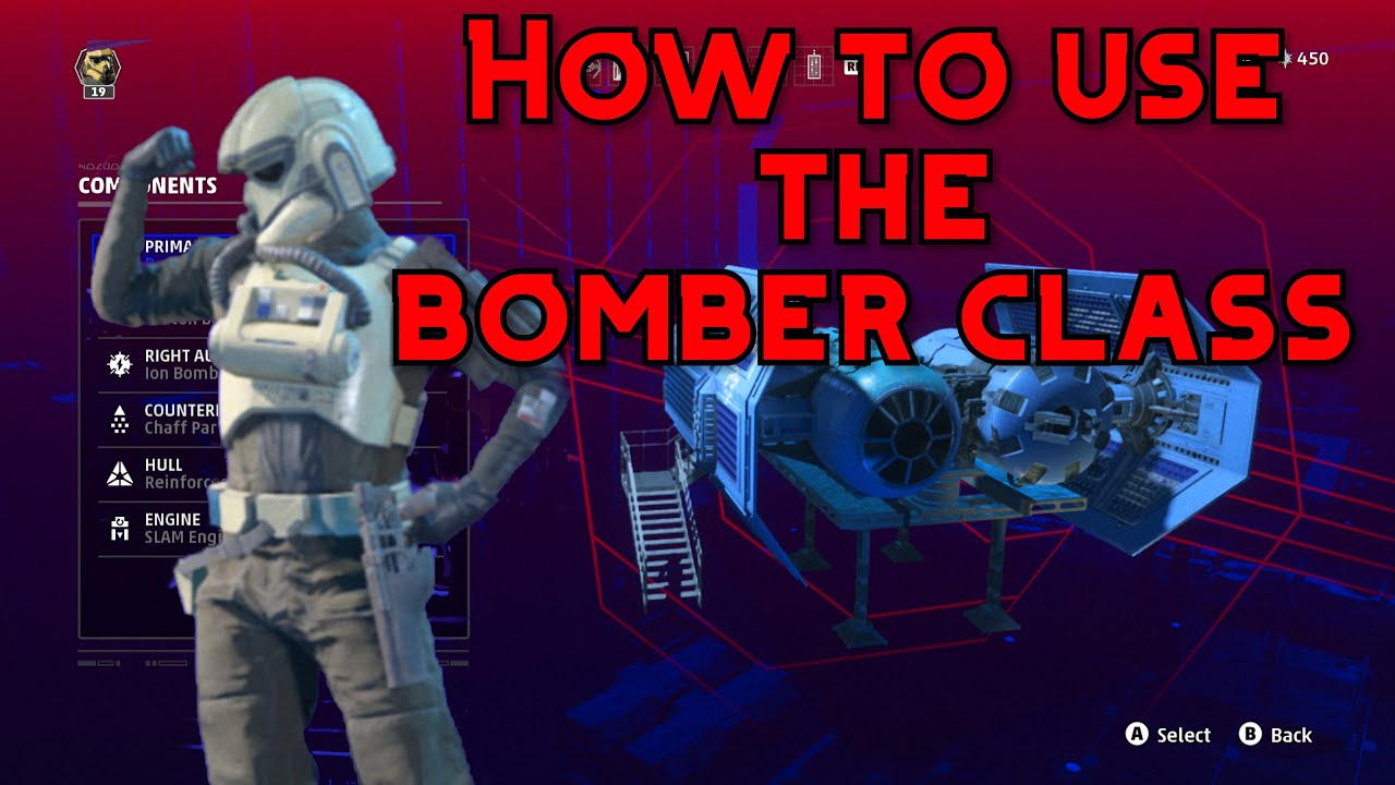 How use the bomber class in Star Wars Squadrons like an ace