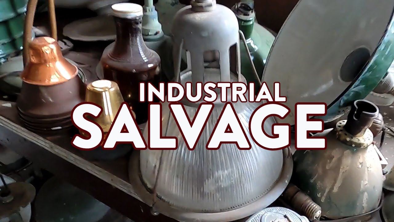 Salvaging Industrial Elements From Our Abandoned Factory
