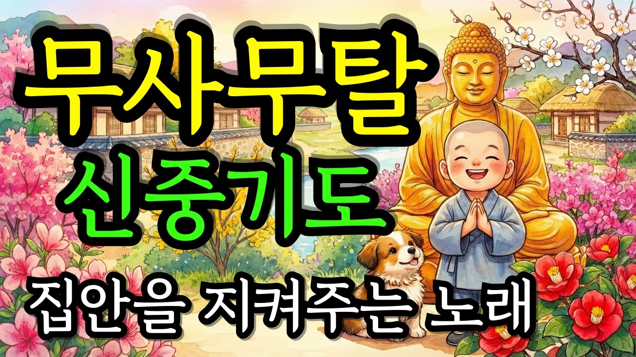 가정평안 지켜주시는 신중기도 불교노래 | 들으면 큰 복 들어오는 신중님 불교음악 | 무사무탈한 집안을 위한 기도 노래