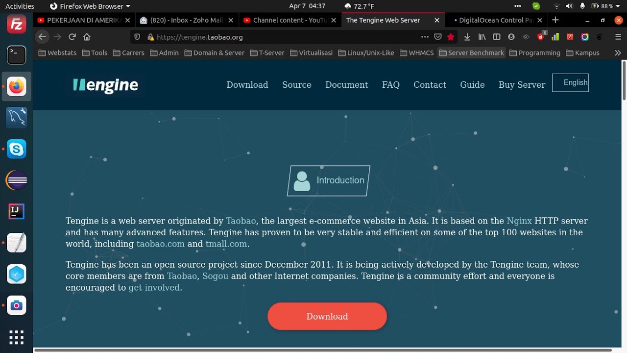 How To Install Tengine Web Server on Ubuntu 20.04 LTS