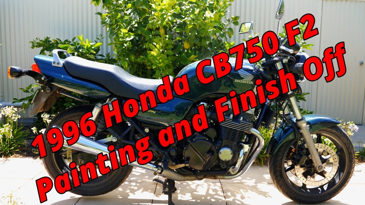 1996 Honda CB750 F2 Painting and Finish Off