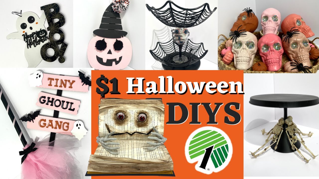 NEW HALLOWEEN $1 DIYS 2021│MUST SEE EASY & AFFORDABLE DIYS