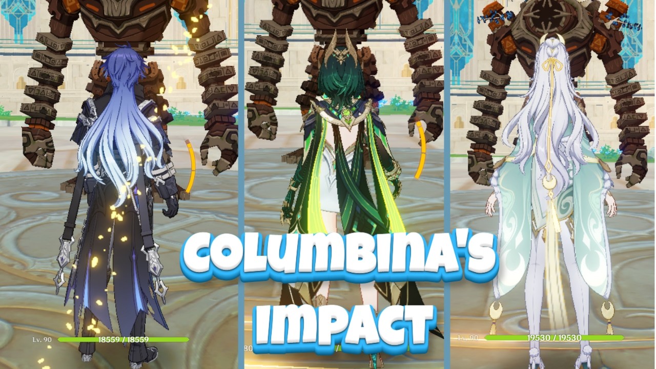 Columbina C0 vs Aino C6 | Genshin Impact Testing