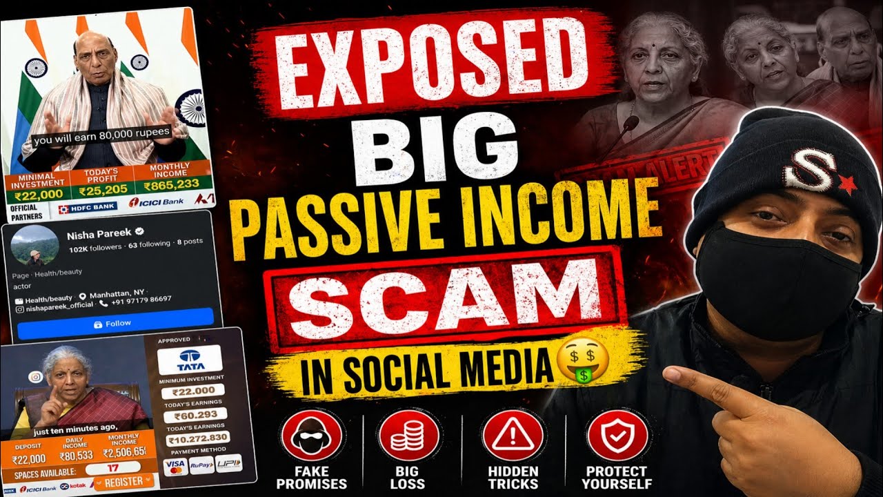 Exposed Big Passive Income Scam 🤑