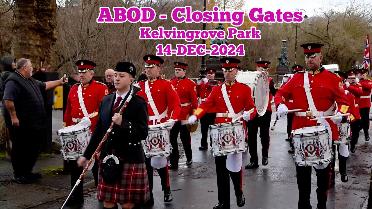 Apprentice Boys of Derry (ABOD - Closing The Gates 2024 (Kelvingrove Park)