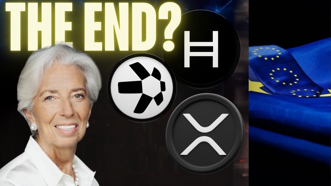 ЕЦБ запустил PONTES! Неужели это ДЕЙСТВИТЕЛЬНО конец для XRP, HBAR и QNT, как утверждают некоторые?!