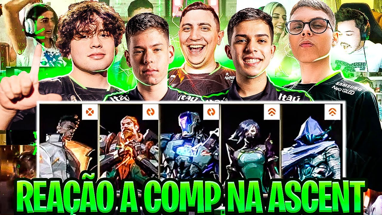 A LOUD DEIXOU O MUNDO SEM ACREDITAR NA COMP DA ASCENT! (Reação dos Streamers)