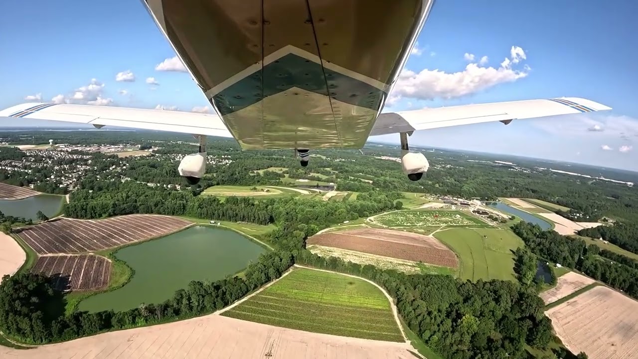 Takeoff and lake