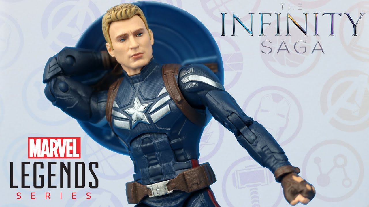 Marvel Legends Capitão América Traje Furtivo Infinity Saga - Action Figure Review e Comparativo