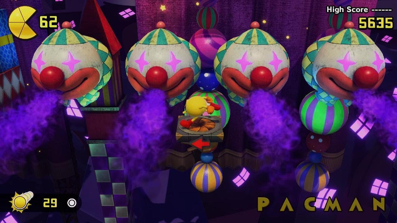 PAC-MAN WORLD Re-PAC FunHouse Area + Boss