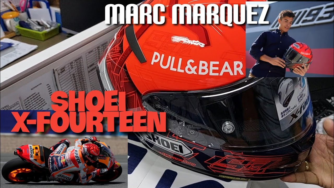 Shoei Marquez6 Helmet Unboxing / Marc Marquez Helmet