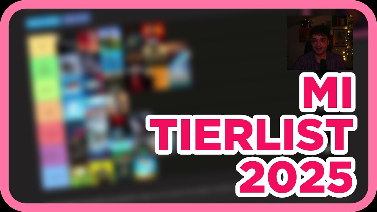 MI TIERLIST de JUEGOS 2025