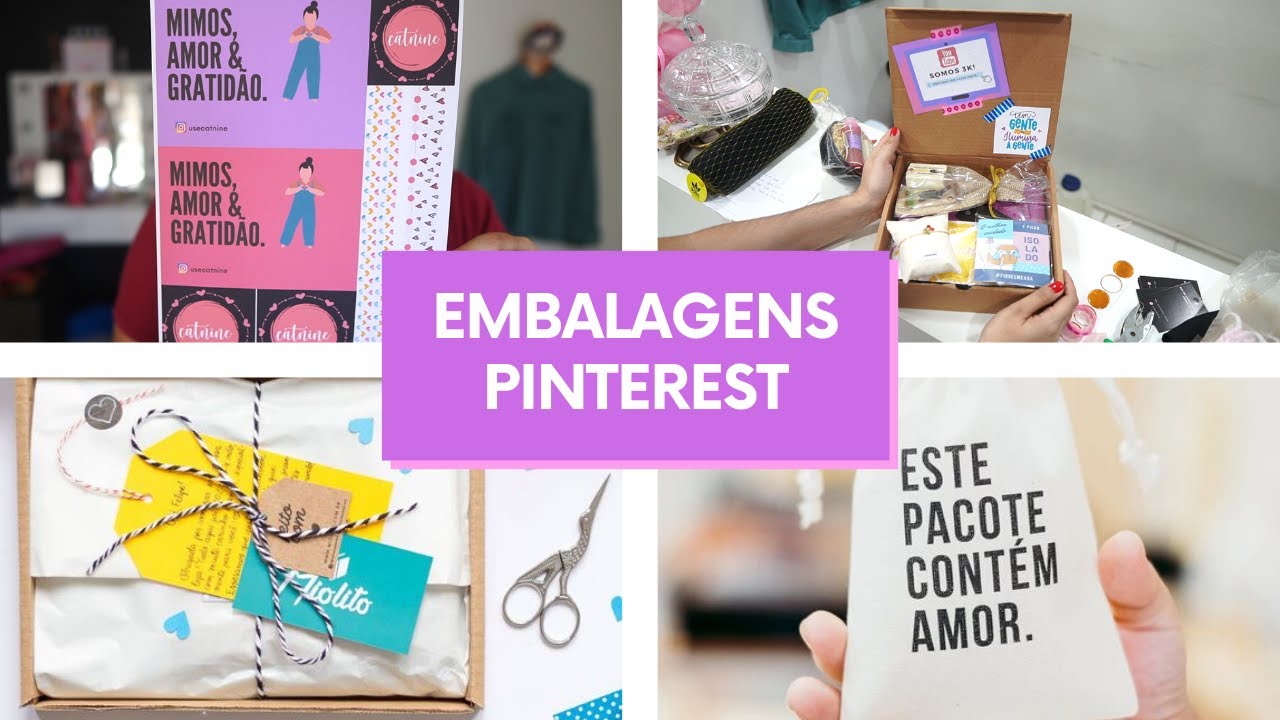 EMBALAGENS E MIMOS INSPIRADOS NO PINTEREST | Embalando os prêmios do sorteio!