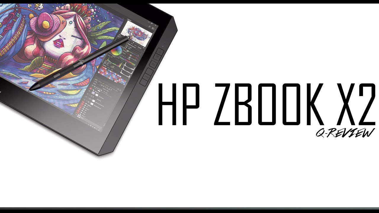 Лучший ноутбук для редактирования фото и видео в 2018 году? | Обзор HP Zbook X2 Q-Review 4K