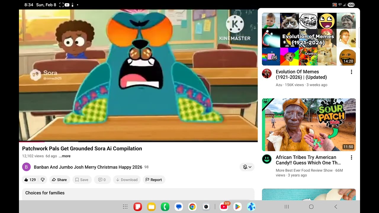 If I laugh the video ends