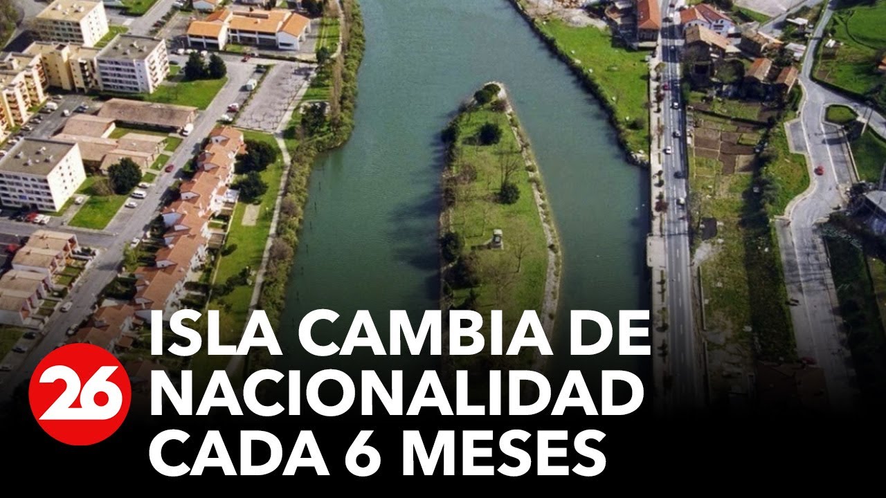 La curiosa isla que cambia de nacionalidad cada 6 meses