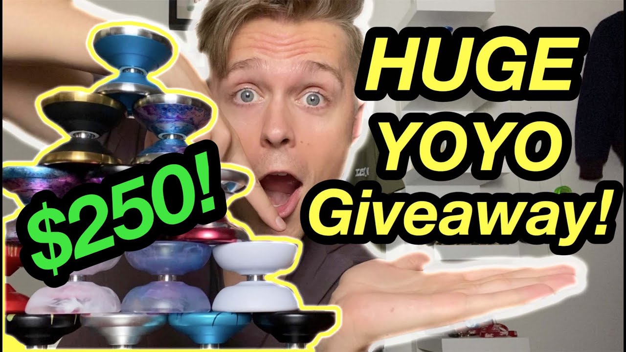 HUGE Yoyo Giveaway (Over $250) and Unboxing 2020 + Facebook Group!