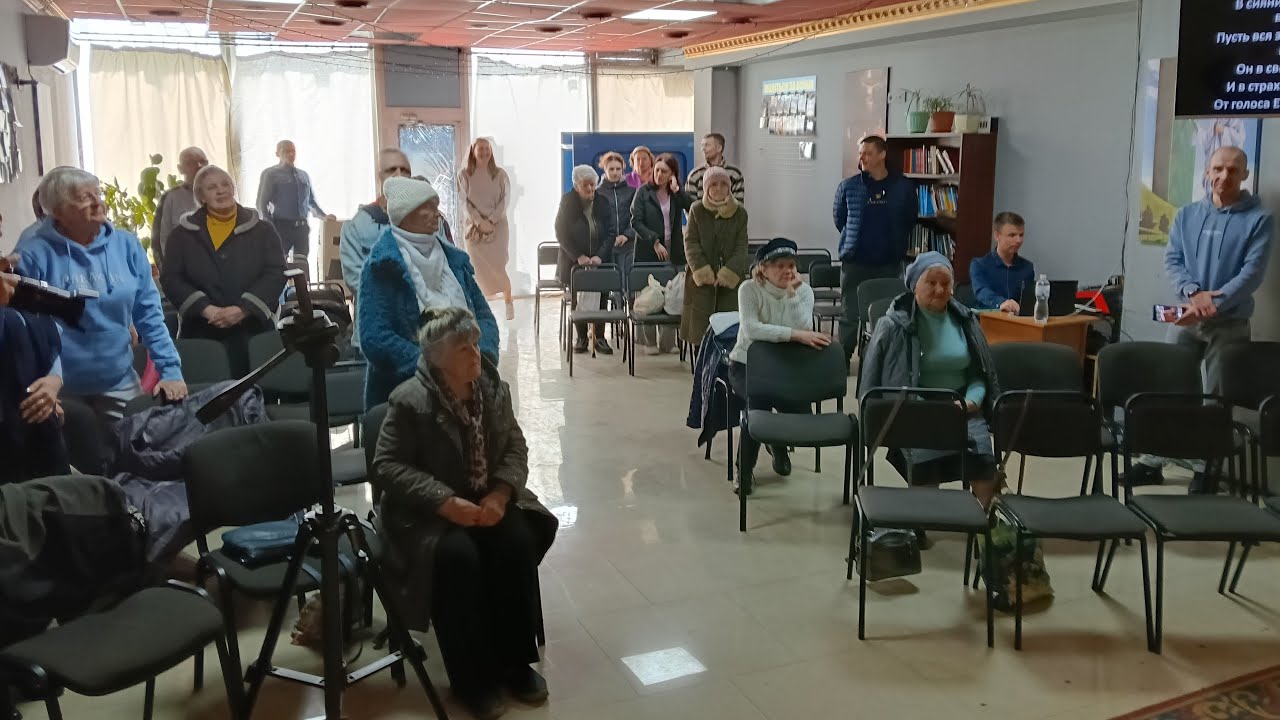 Недільне зібрання, Лузановка (15.03.26) У каналі Церква ЄХБ «Перехрестя» відбувається прямий ефір.