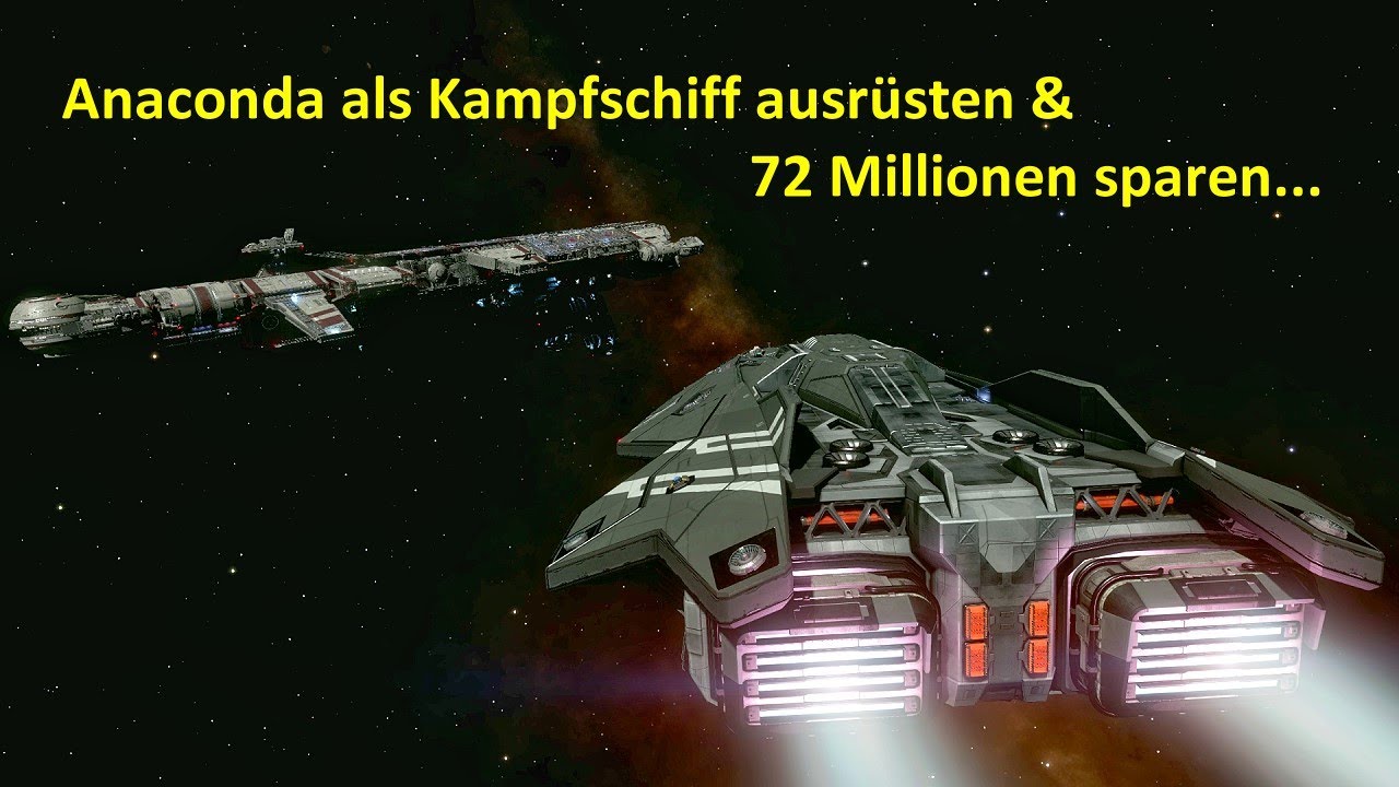 Elite Dangerous Odyssey: Let`s Play #008 - Anaconda als Kampfschiff ausrüsten & 72 Millionen sparen.