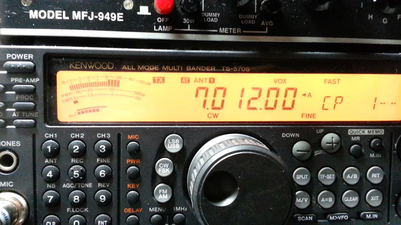 KENWOOD TS-570S CW TX