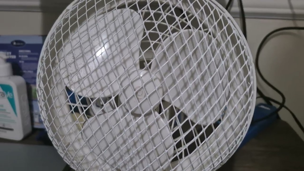 The world's slowest fan (in history)