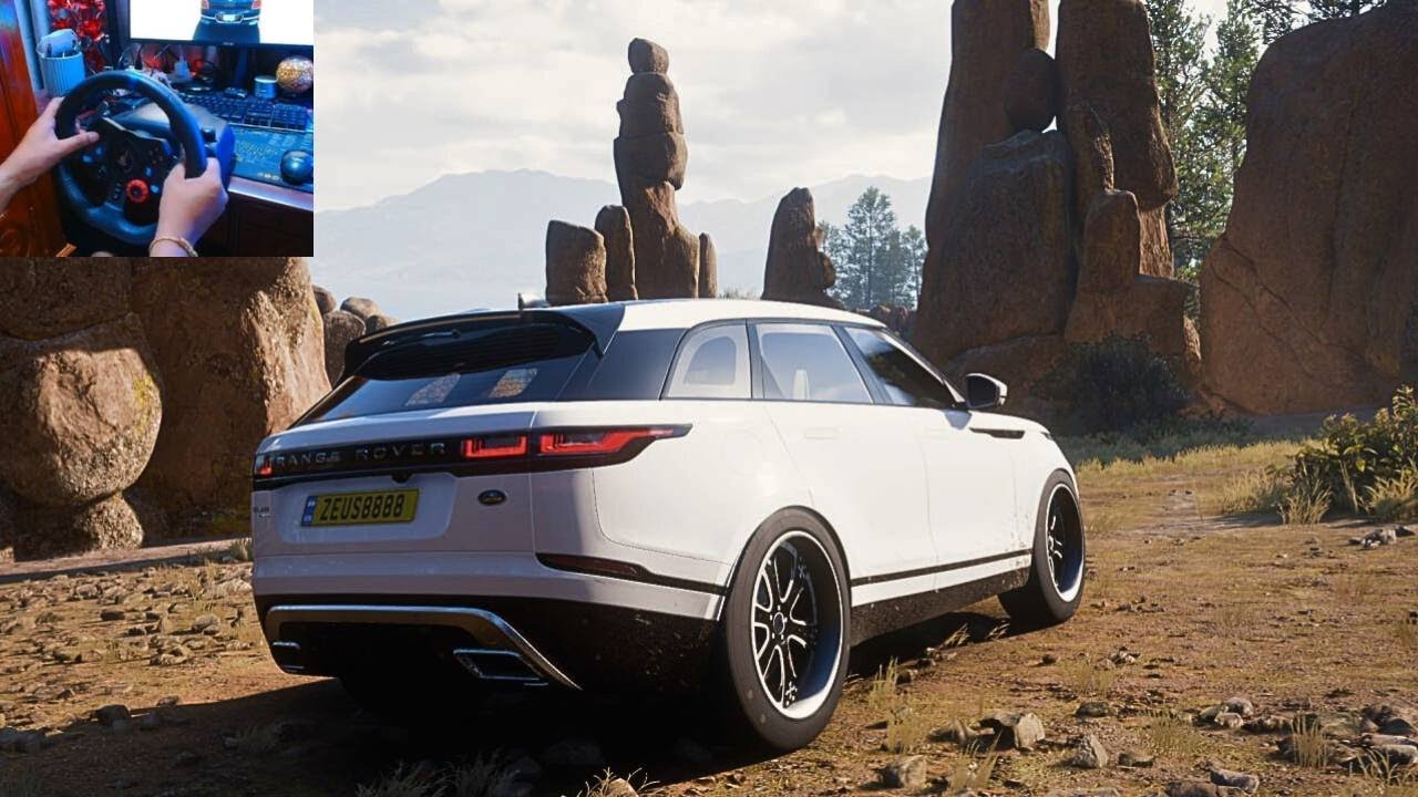 Range Rover Velar First Edition - Forza Horizon 5 | Logitech G29 Gameplay 4K ULTRA