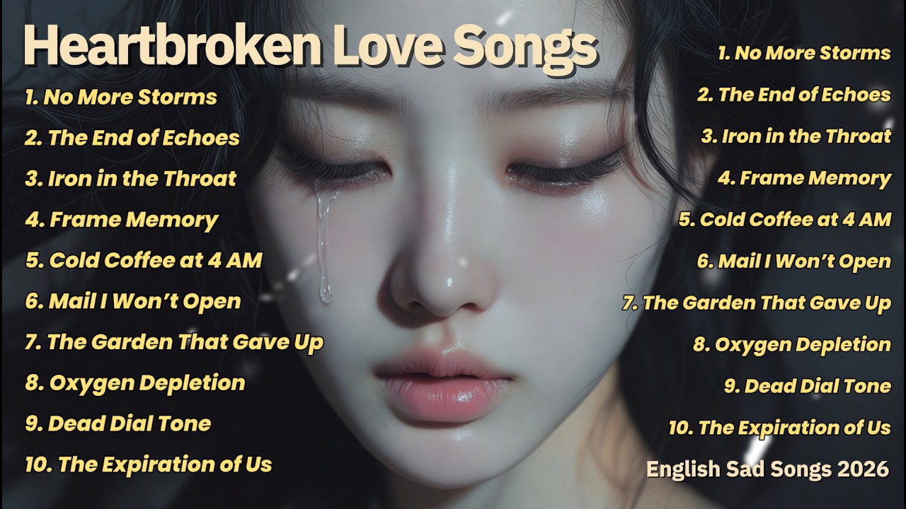 Beautiful Sad Love Songs 2026 ❤🎵 Emotional Romantic Ballad Playlist 2026 ~ Mail I Won't Open