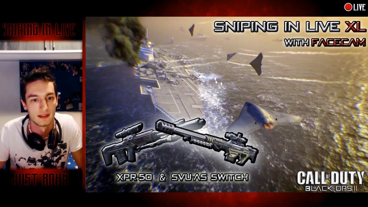 "Sniping in Live" XL w/FaceCam - XPR-50 & SVU-AS Switch ogni Kill - by Rohn