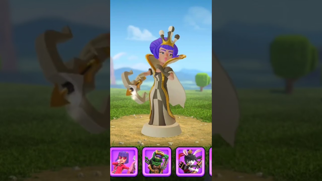Chess Queen New Gold Pass Skin 