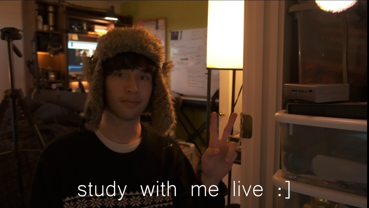 | study with me live! | pomodoro 60:10! |