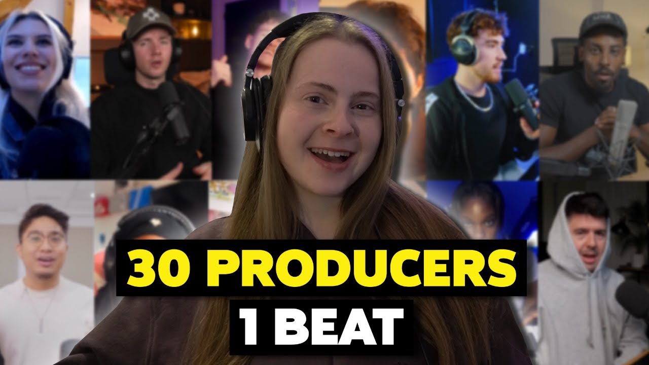 30 PRODUCERS MAKE 1 BEAT (CRAZY)