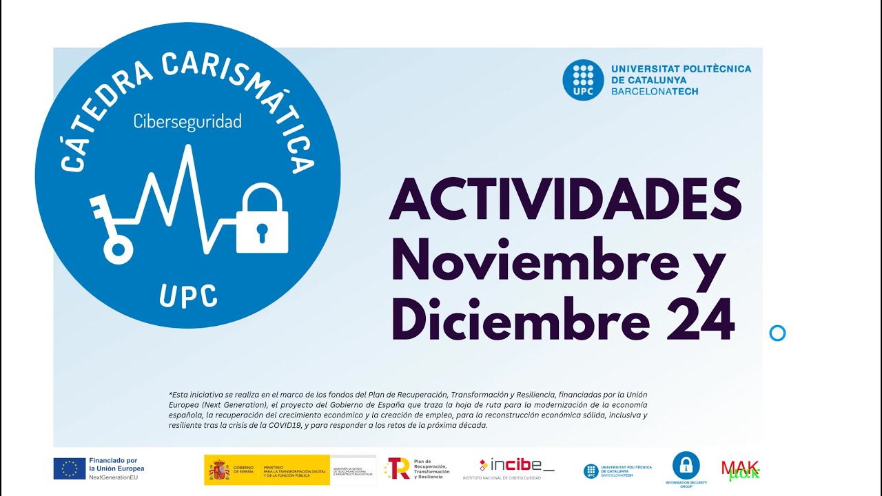 Descubre las ACTIVIDADES CARISMATICAS de noviembre a diciembre de 2024