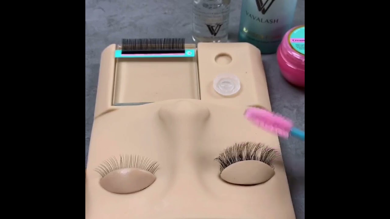 How to do the lash fills