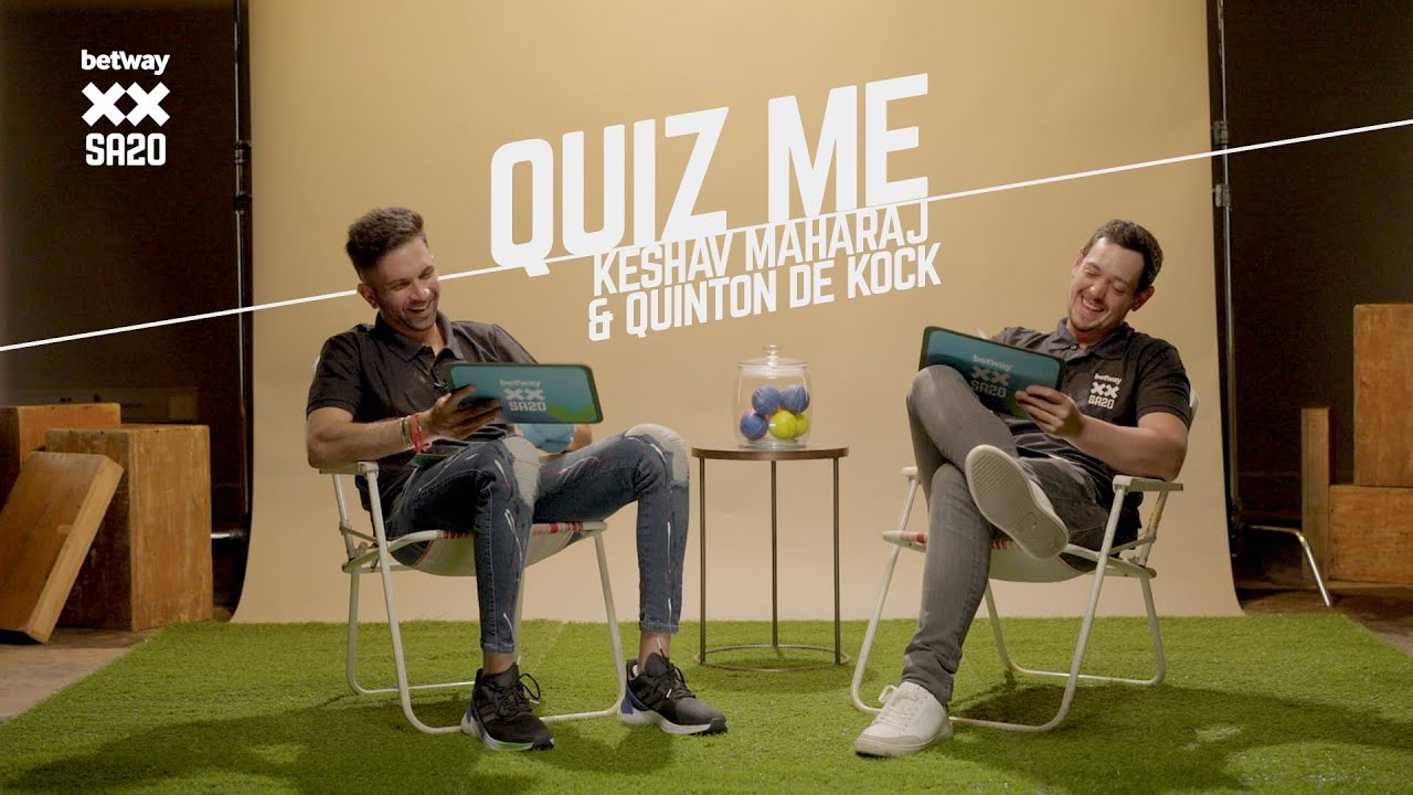 Quiz Me | Episode 1 | Quinton de Kock & Keshav Maharaj