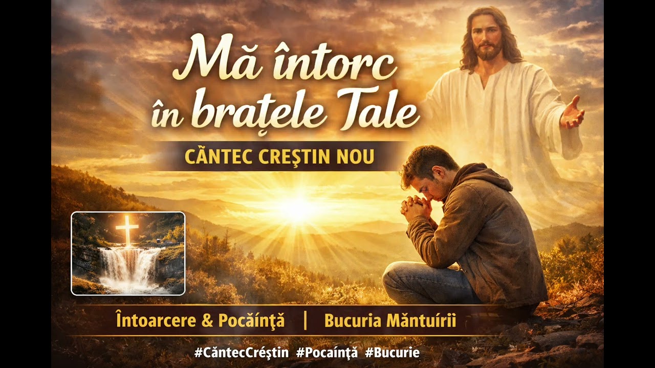 Mă întorc în brațele Tale | Cântare Creștină Nouă 2026 – Pocăință, Întoarcere, iertare și Har 