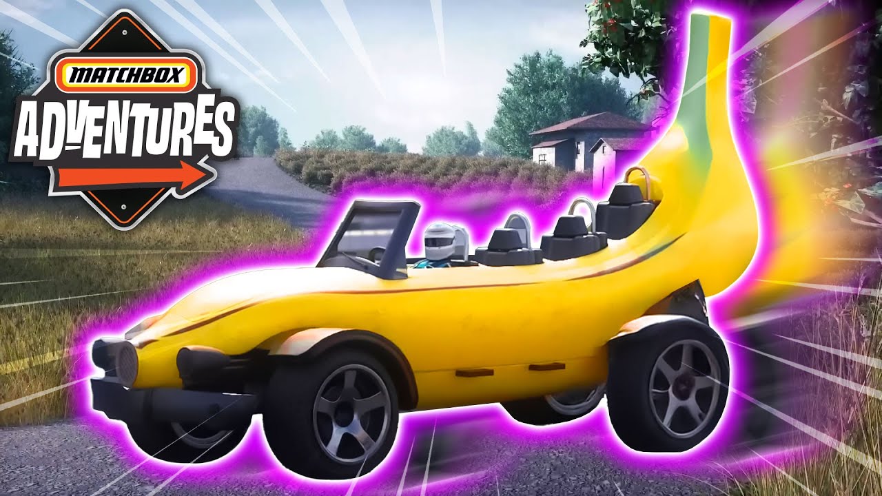 Desliza ou Cai? A Grande Corrida do Carro Banana! | Matchbox Adventures