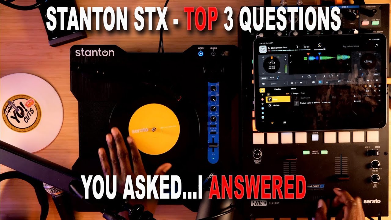 TOP 3 Questions YOU ASKED about the Stanton STX Portable Turntable