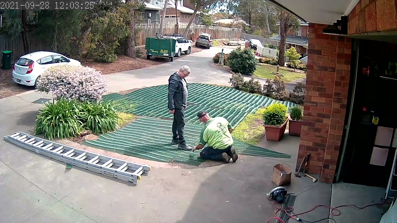 GR 14 Grass Protector Installation