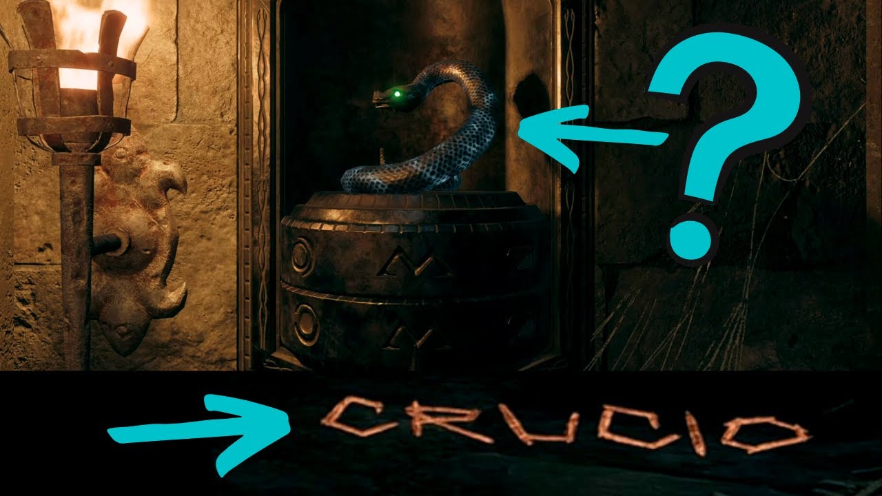IM SCHATTEN DES STUDIERZIMMERS MISSION - Hogwarts Legacy - SCHLANGENRÄTSEL LÖSUNG + CRUCIO