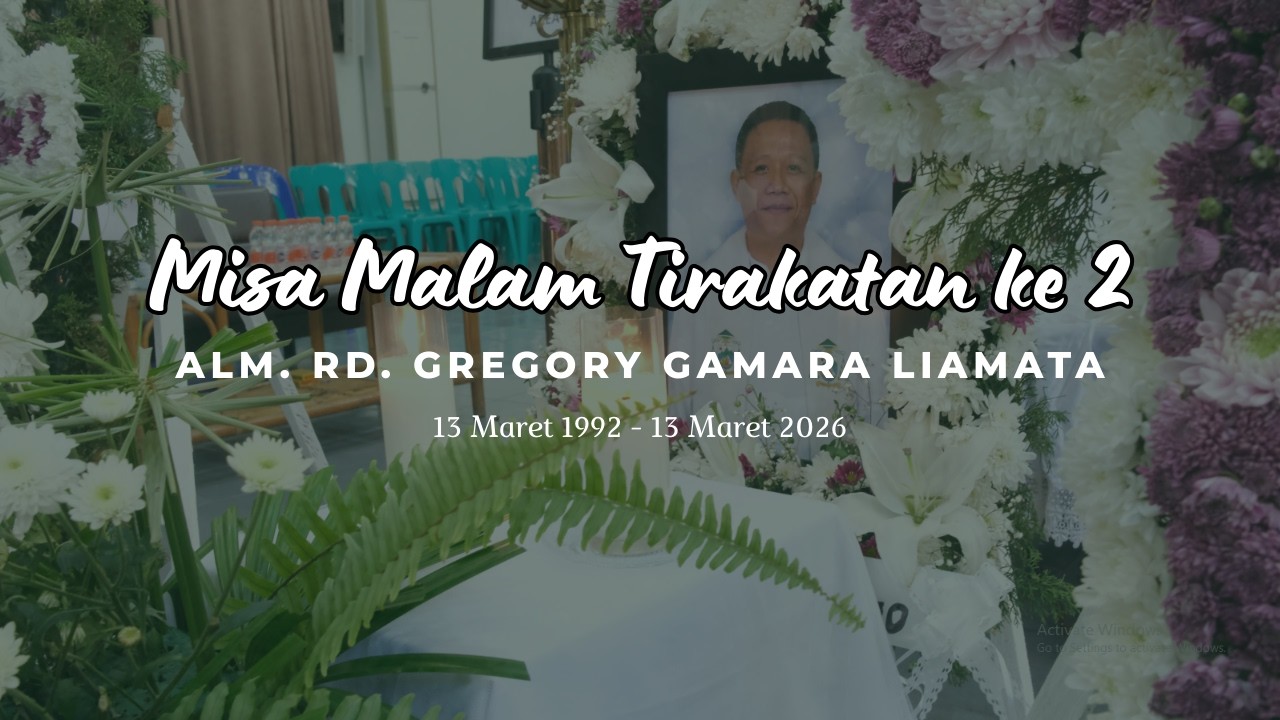 Misa Tirakaran Malam Ke 2 Alm. RD. Gregory Gamara Liamata, Imam KAMS
