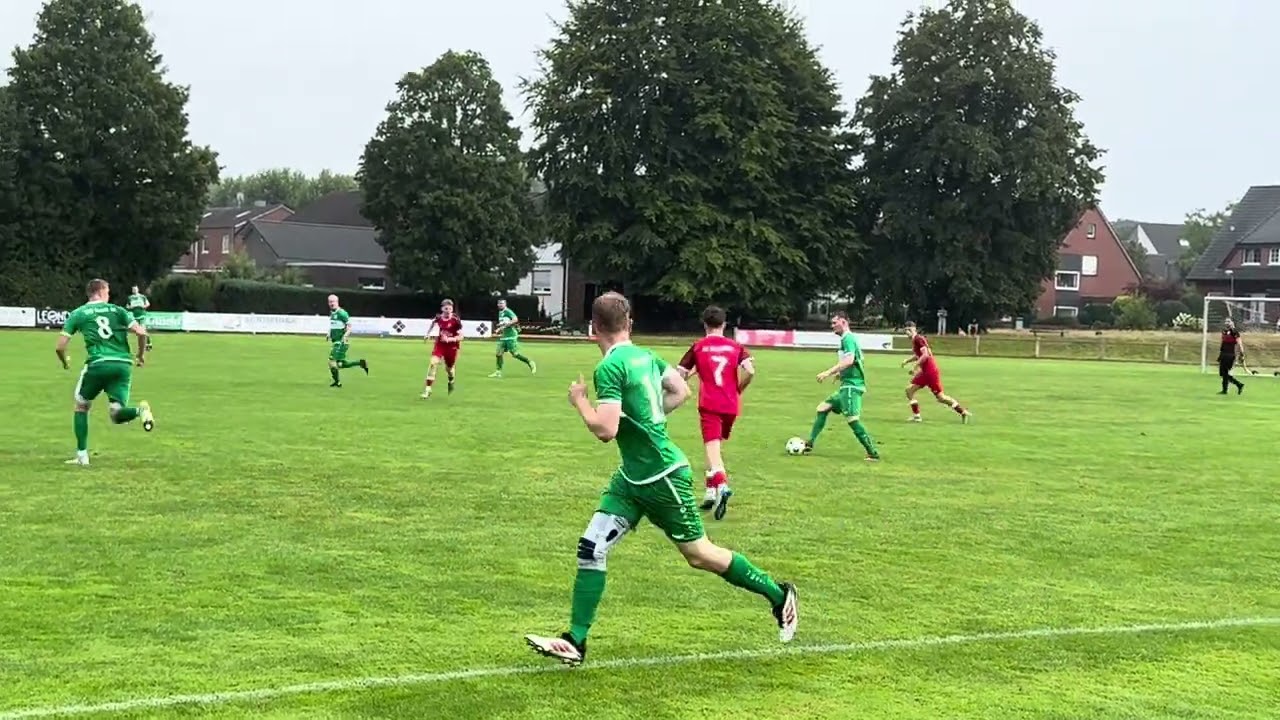 Kreisliga TSV Wallenhorst - TuS Haste 01. am Sonntag um 15:00 Uhr 17.08.2025 Erste Halbzeit 