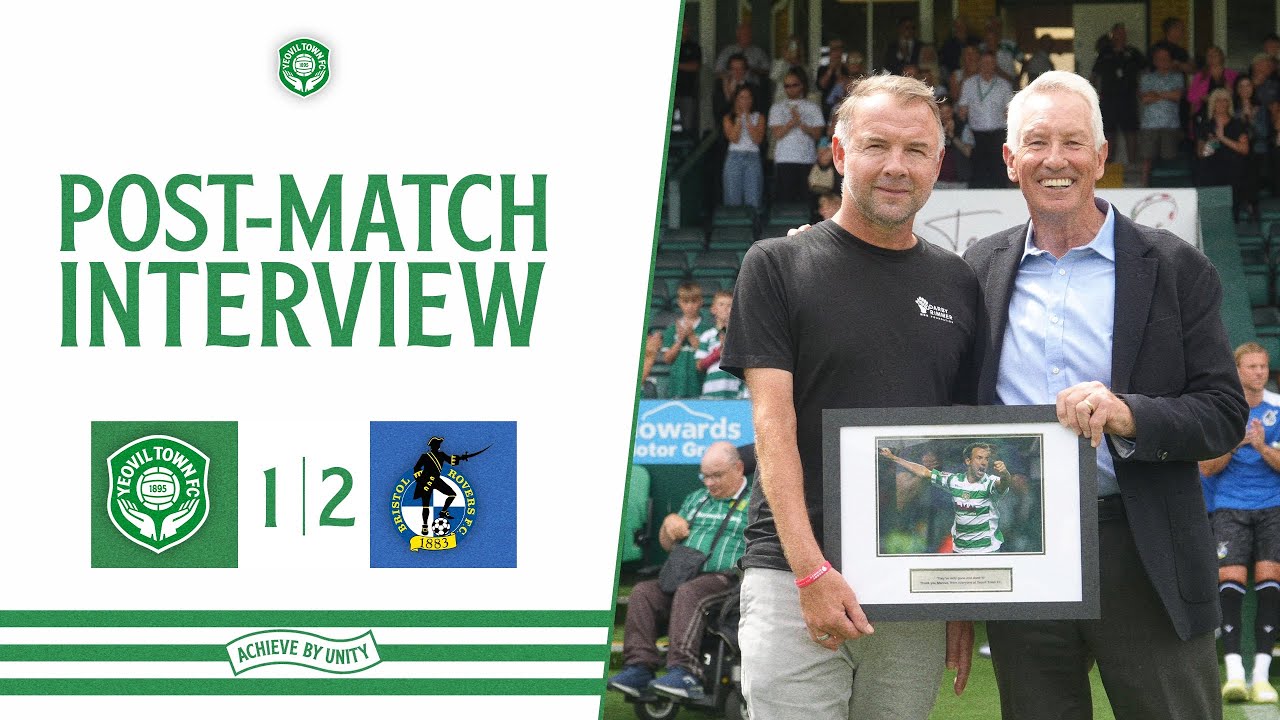 Post-Match | Marcus Stewart | Yeovil Town 1-2 Bristol Rovers