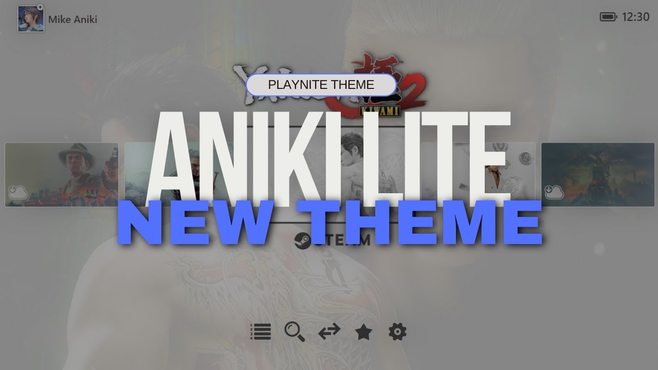 Aniki Lite Trailer (Theme for Playnite)